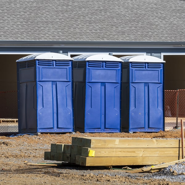 how many porta potties should i rent for my event in Hemlock